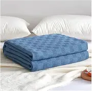 CVBFDB Cool Blanket Bedspread Sofa Cover Bedding Outdoor Comforter Lightweight and Warm(150x200cm)