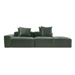 [James Lane] Riley Muse Forest Modular Sofa - 1x Arm, 1x Armless, 1x Right Terminal