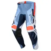 Fluid Agent Pants Night Navy Hot Orange