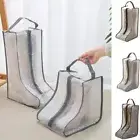Long and Short Rain Boots Storage Bag PVC Tote Shoes Organizer Home