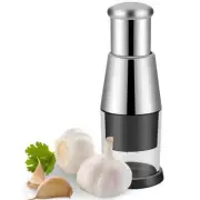 Manual Garlic Chopper Crusher Pressing Handheld Food Slicer Vegetable Cooking