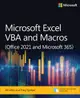 Microsoft Excel VBA and Macros (Office 2021 and Microsoft 365) (Paperback)-cover