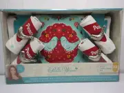 Pioneer Woman Mazie Bird Runner Placemats Napkins & Napkin Rings Set 13Pcs New