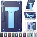 For Samsung Galaxy Tab S7 FE S8 Plus S9 S10 Tablet Case Rubber Hard Stand Cover