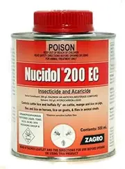 Zagro Nucidol 200 EC 500ml Controls Lice, Mange, Flies
