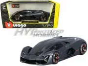 BBURAGO 1:24 LAMBORGHINI TERZO MILLENNIO DIE-CAST GREY 18-21094