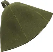CAXUSD Portable Sauna Hat for Men Women Thickened Wool Shower Accessory Dry and