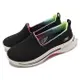 Skechers 休閒鞋 Go Walk Arch Fit-Wild Energy 寬楦 女鞋 黑 健走鞋 瞬穿科技 124867WBKHP