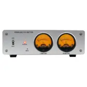 ANALOG VU METER Voice control w/ LED backlight Display Aluminum alloy enclosure