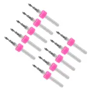 1/8" Shank 1.9mm Tungsten Carbide CNC Precision Micro PCB Drill Bits 10-Pieces