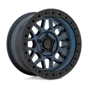 20x9 KMC KM549 GRS Midnight Blue With Gloss Black Lip Wheel 6x135 (18mm)
