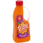Pips Cordial Fruit Cup Crush Double Concentrate 1L