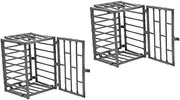 Toy Jail Pcs Beast Fence Model Miniature Cage DIY Cage Miniature Ornament Toys for Rabbits Playpen DIY Mini Cage Animal Ornaments Cages House DIY Tool Props House Cage Toy Plastic Pet Craft