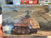 Dragon 1/35 Scale Sd.Kfz. 250/9 Neu 2cm Reconnaissance W/ Aber Turret Upgrade
