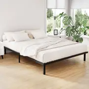 Metal Queen Bed Frame Black