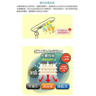 桌面燈【3M 58°博視燈 LD6000 LED調光式桌燈】桌燈 檯燈 書桌燈 閱讀燈 護眼檯燈 開學 可調光檯燈