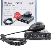 PNI CB Radio Station Escort HP 2020 one Single Channel 22 Frequency 27.225 MHz only FM, Without Noise, Probably The Most Quiet Station