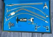 New Leyla Brain Retractor Neurosurgery Flexible Arms with Carry Box Complete Set