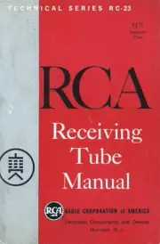 RCA RECEIVING TUBE MANUAL RC-23 1964 PDF
