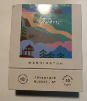 [NEW] Washington Adventure Bucket List 50 Scratch Off Cards Travel Guide