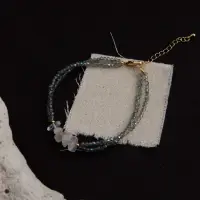 在飛比找momo購物網優惠-【BONNY & READ】[天然石] 海的傾聽手鍊(天然石
