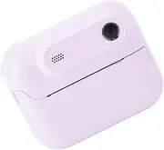 Small Instant Print Camera, 48MP 1080P HD Cute Instant Camera with 6X Zoom, Portable Travel Digital Cameras Support MP3 Game for Toddlers Girls Boys (Violet)