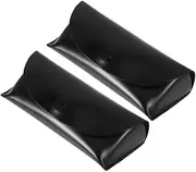 [NOLITOY] 2pcs Soft PU Sunglasses Storage Pouch for Secure Protection Lightweight Compact Design Fit for Daily Use and Travel