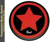 Pearl Red Star 8" Practice Pad PDR-08SP
