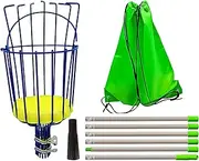 Fruit Picker - Fruit Picker Orange Picker - Adjustable Tree Picker, Stainless Steel Fruit Picker for Avocado, Lemon, Pear, Mango Tree Harvesting