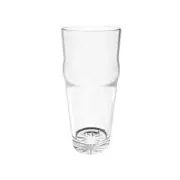 Thunder Group PLTHEP016C 16 oz Starburst Base English Pub Glass - Clear
