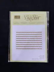 Stampin Up Sizzix Big Shot Emboss Folder - Scallops