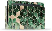 Official Elisabeth Fredriksson Leaves and Cubes Art Mix Vinyl Sticker Gaming Skin Decal Cover Compatible with Nintendo Switch Console & Dock