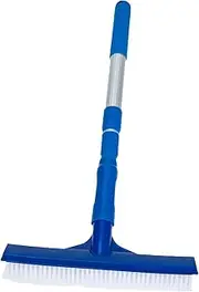 Abaodam 1Set Durable Pool Cleaning Brush with Pole Tile and Wall Brush for Scrubbing of Swimming Pool Surfaces Cost Home Supplies for Easy