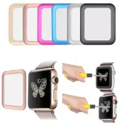 Premium Rim Tempered Glass Screen Protector Cover For Apple Watch, 42mm