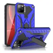 For iPhone 11 Pro Max Case, Armour Strong Shockproof Cover Kickstand, Blue