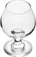 Restaurantware-Vetri 6 Ounce Brandy Snifters, 6 Stemmed Whiskey Glasses - No Lead, Dishwashable, Clear Glass Tumblers for Tasting Bourbon, Cognac, Scotch, Great for Spirit Drinks, Old Fashioned