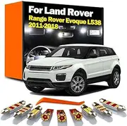 Car Interior Map Light Kit, For Land Rover Range Rover Evoque L538 2011 2012 2013 2014 2015 2016 2017 2018 LED Bulbs Accessories