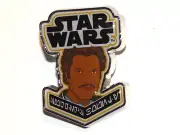 Star Wars Smuggler's Bounty Souvenir Pin Badge Lando Calrissian Mint Condition