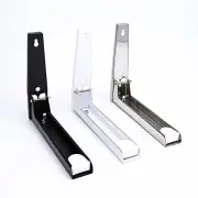 Compact Wall Mounted Oven Rack with Retractable Features in Stainless Steel