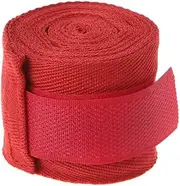 5Cm Width Cotton Boxing Bandage Sport Bundle Strap Sanda Muay Thai Taekwondo Hand Wrapped Gloves Boxing Handguard Protective Gear,Red,5M