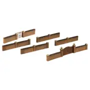 Bachmann Branchline Walls and Gates 44-541 OO Gauge Model Railway