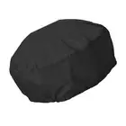 Black Oxford Cloth Gas Firepit Table Cover Waterproof Outdoor Fireplace Shield