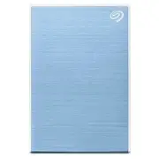 Seagate 1TB One Touch External Portable HDD with Password Protection - Blue AU