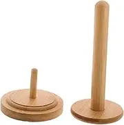 Yarn Storage Wooden Yarn Spool Holder Rotating Organizer for Crocheting Knitting