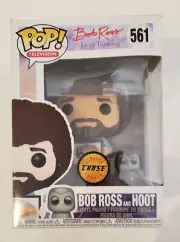 Funko Pop! Vinyl: Bob Ross And Hoot (Chase) #561