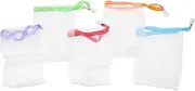 MERRYHAPY Rich Soap 10 Pack Soap Saver Pouch for Body Facial Cleaning Never Drop the Soap Again