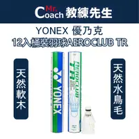 在飛比找蝦皮購物優惠-【教練先生】YONEX 優乃克 AEROCLUB TR YY