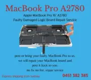 Apple MacBook Pro A2780 16 inch 2023 Faulty liquid Damaged Board Repair service
