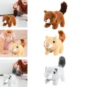 Electronic Squirrel Plush Toy Electronic Pet Toy for Party Toy Kids Birthday