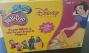 2002 PLAY-DOH DISNEY Snow White & Seven Dwarfs Bundle HASBRO New Vintage